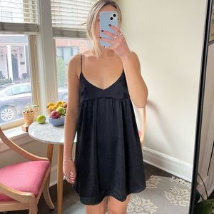 Aritzia Wilfred Lover mini dress (babydoll fit). The best dress ever!